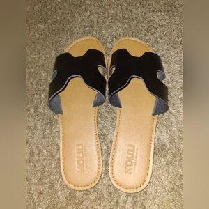 KOLILI Women's Flat Slide Sandals